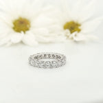 Load image into Gallery viewer, 14k White Gold 3.16 Carat Wedding Band
