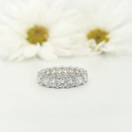 Load image into Gallery viewer, 18k White Gold 4.67 Carat Wedding Band
