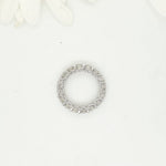 Load image into Gallery viewer, 14k White Gold 4.85 Carat Wedding Band
