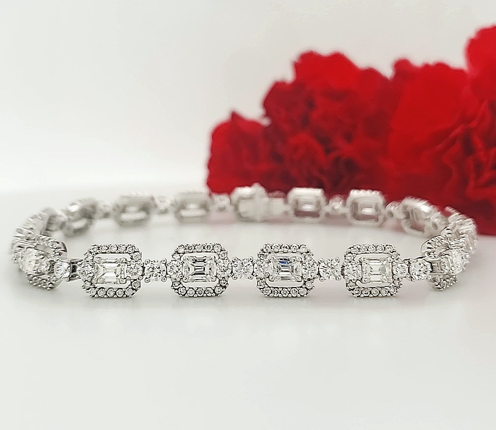 18k white gold 5