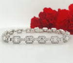 Load image into Gallery viewer, 18k White Gold 5.86 Carat Bracelet

