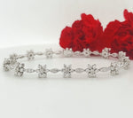 Load image into Gallery viewer, 14k White Gold 3.75 Carat Bracelet

