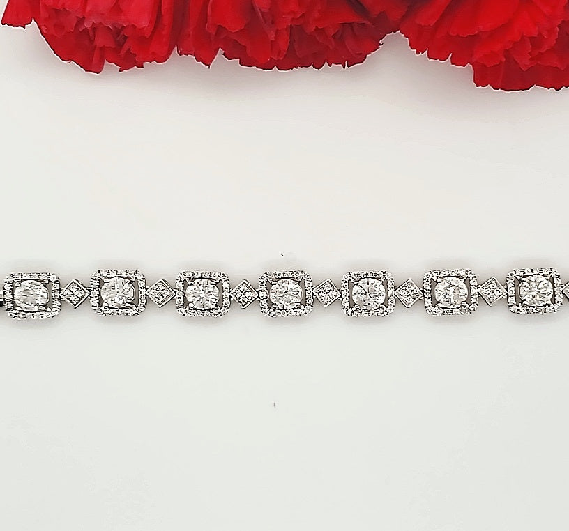 18k white gold 6