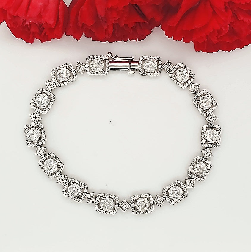 18k white gold 6