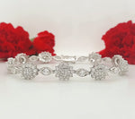 Load image into Gallery viewer, 18k White Gold 4.56 Carat Bracelet
