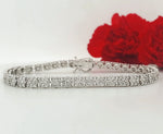 Load image into Gallery viewer, 18k White Gold 4.10 Carat Bracelet
