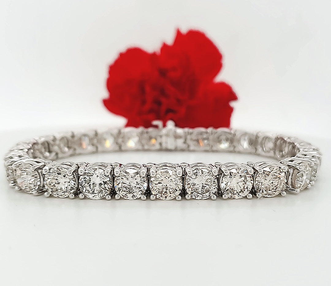 14k white gold 27