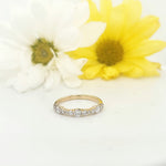 Load image into Gallery viewer, 18k Yellow Gold 0.57 Carat Wedding Band
