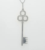 Load image into Gallery viewer, 14k White Gold 0.20 Carat Pendant
