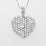 Load image into Gallery viewer, 18k White Gold 2.45 Carat Pendant 
