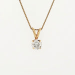 Load image into Gallery viewer, 14k Yellow Gold 0.55 Carat Pendant
