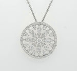 Load image into Gallery viewer, 18k White Gold 2.30 Carat Pendant
