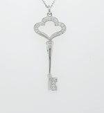 Load image into Gallery viewer, 18k White Gold 0.23 Carat Pendant 
