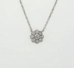 Load image into Gallery viewer, 14k White Gold 0.51 Carat Pendant
