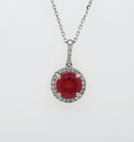 Load image into Gallery viewer, 14k White Gold 1.58 Carat Pendant
