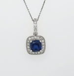 Load image into Gallery viewer, 14k White Gold 1.08 Carat Pendant
