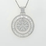 Load image into Gallery viewer, 18k White Gold 4.58 Carat Pendant
