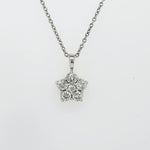 Load image into Gallery viewer, 14k White Gold 0.80 Carat Pendant
