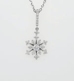 Load image into Gallery viewer, 18k White Gold 0.63 Carat Pendant
