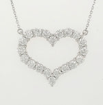 Load image into Gallery viewer, 14k White Gold 3.15 Carat Pendant

