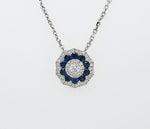 Load image into Gallery viewer, 18k White Gold 0.93 Carat Pendant
