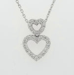 Load image into Gallery viewer, 18k White Gold 0.28 Carat Pendant
