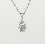 Load image into Gallery viewer, 18k White Gold 0.26 Carat Pendant 
