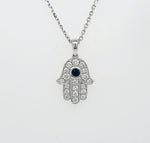 Load image into Gallery viewer, 18k White Gold 0.44 Carat Pendant
