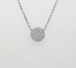 Load image into Gallery viewer, 18k White Gold 0.34 Carat Pendant
