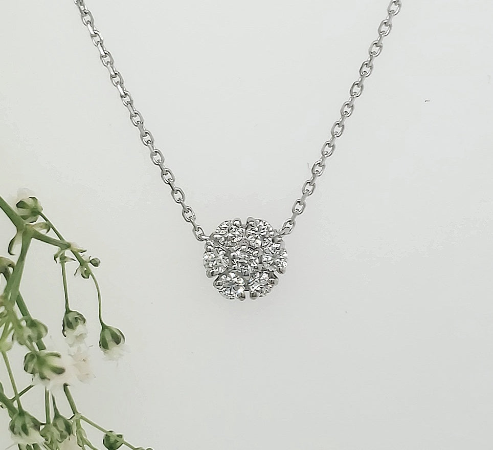 14k white gold 0
