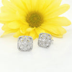 Load image into Gallery viewer, 18k White Gold 1.61 Carat Earrings
