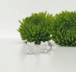 Load image into Gallery viewer, 18k White Gold 0.48 Carat Earrings
