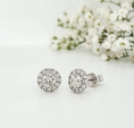 Load image into Gallery viewer, 18k White Gold 1.46 Carat Earrings
