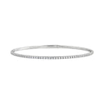 Load image into Gallery viewer, 1 CTW Lab-Grown Diamond Flexible Bangle - 14Kt White - 1 CTW - Lab Grown VS-SI1, E/F/G - L0413B-RD-1

