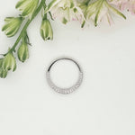 Load image into Gallery viewer, 18k White Gold 0.62 Carat Wedding Band
