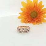 Load image into Gallery viewer, 18k Rose Gold 1.45 Carat Wedding Band
