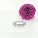 Load image into Gallery viewer, 18k White Gold 0.54 Carat Wedding Band
