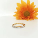 Load image into Gallery viewer, 18k Yellow Gold 0.36 Carat Wedding Band
