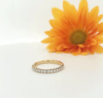 Load image into Gallery viewer, 18k Yellow Gold 0.40 Carat Wedding Band
