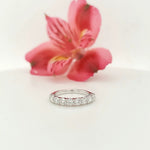 Load image into Gallery viewer, 18k White Gold 1.09 Carat Wedding Band
